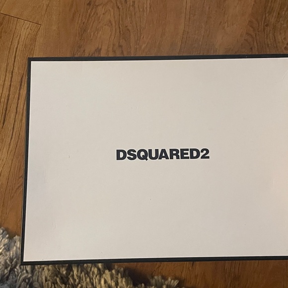 DSQUARED White Lace-Up Heeled Boots - Picture 5 of 13